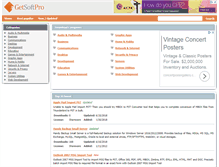 Tablet Screenshot of getsoftpro.com